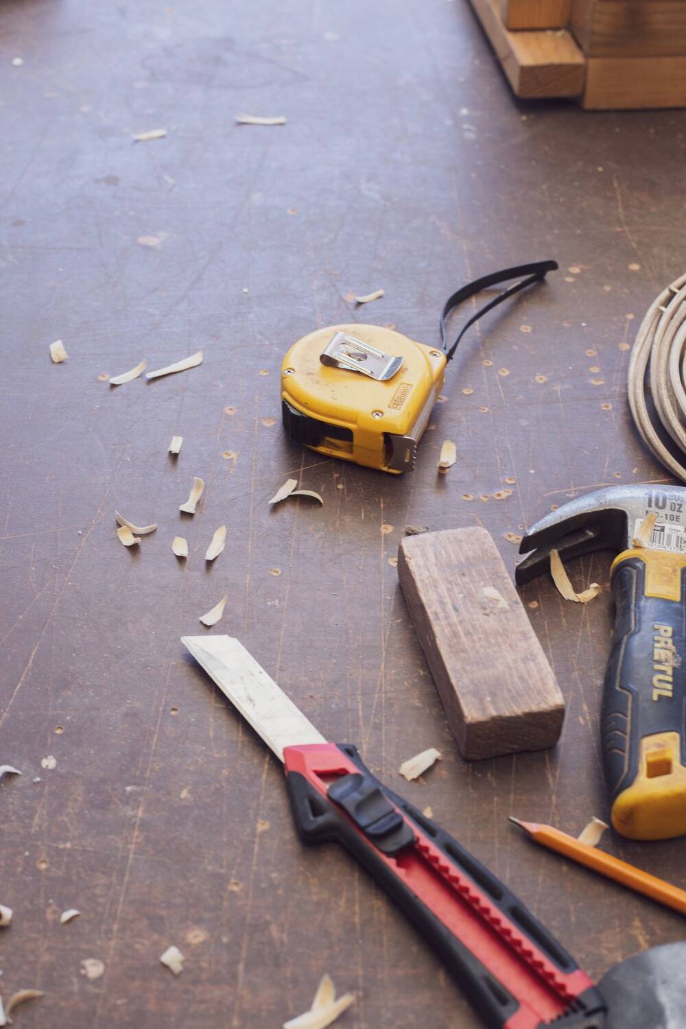 An American Restoration Tech job site